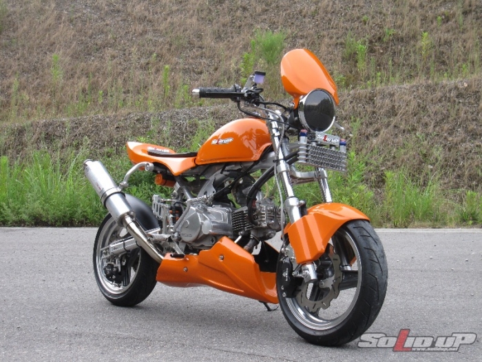 モンキー(NSRフォーク)用 Rスペックフロントフェンダー / ソリッドアップ