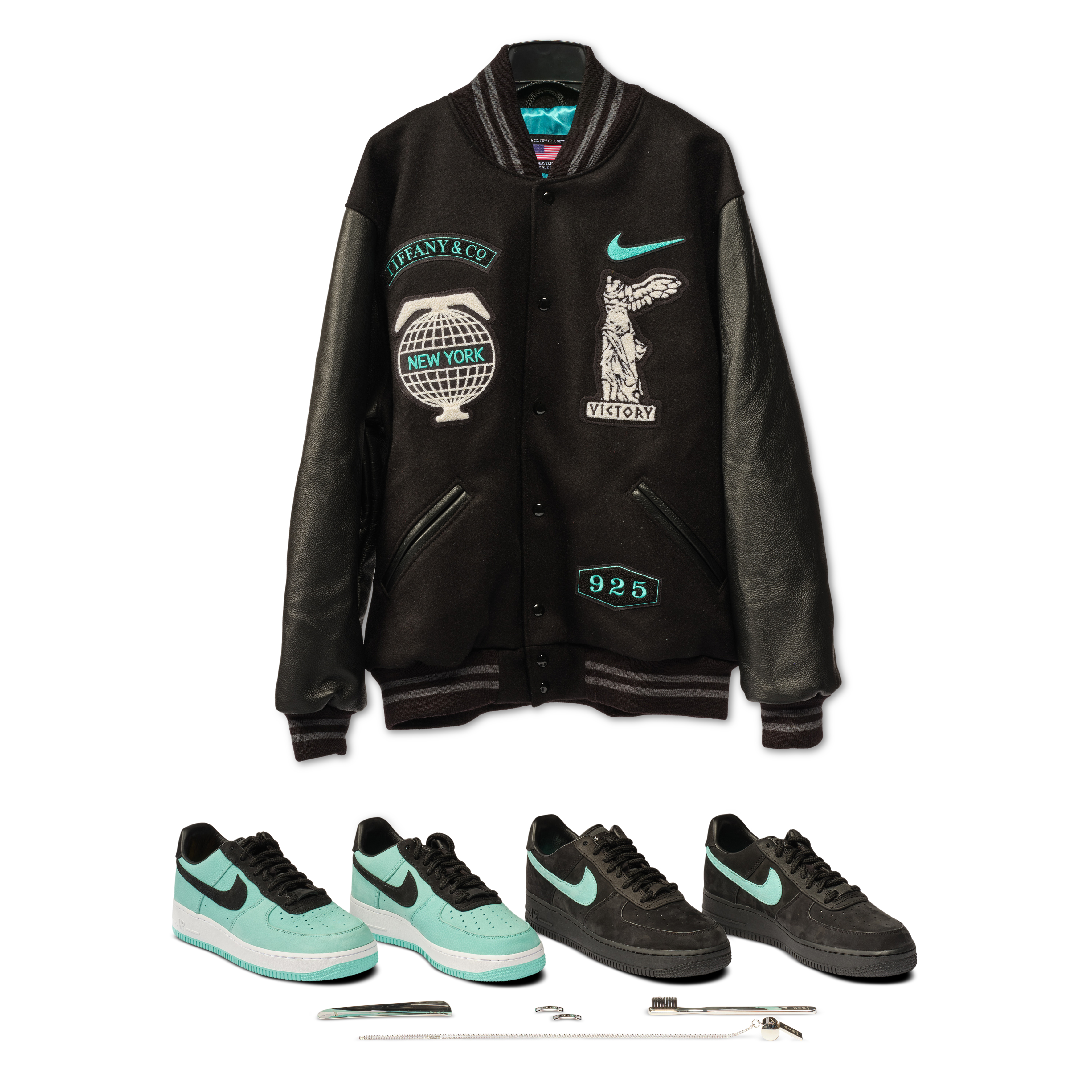 Nike Nike X Tiffany And Co. Air Force 1 Friends And Family Pack