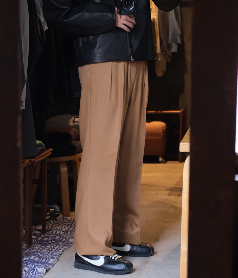 NEAT Back Satin Gabardine Wide 24aw