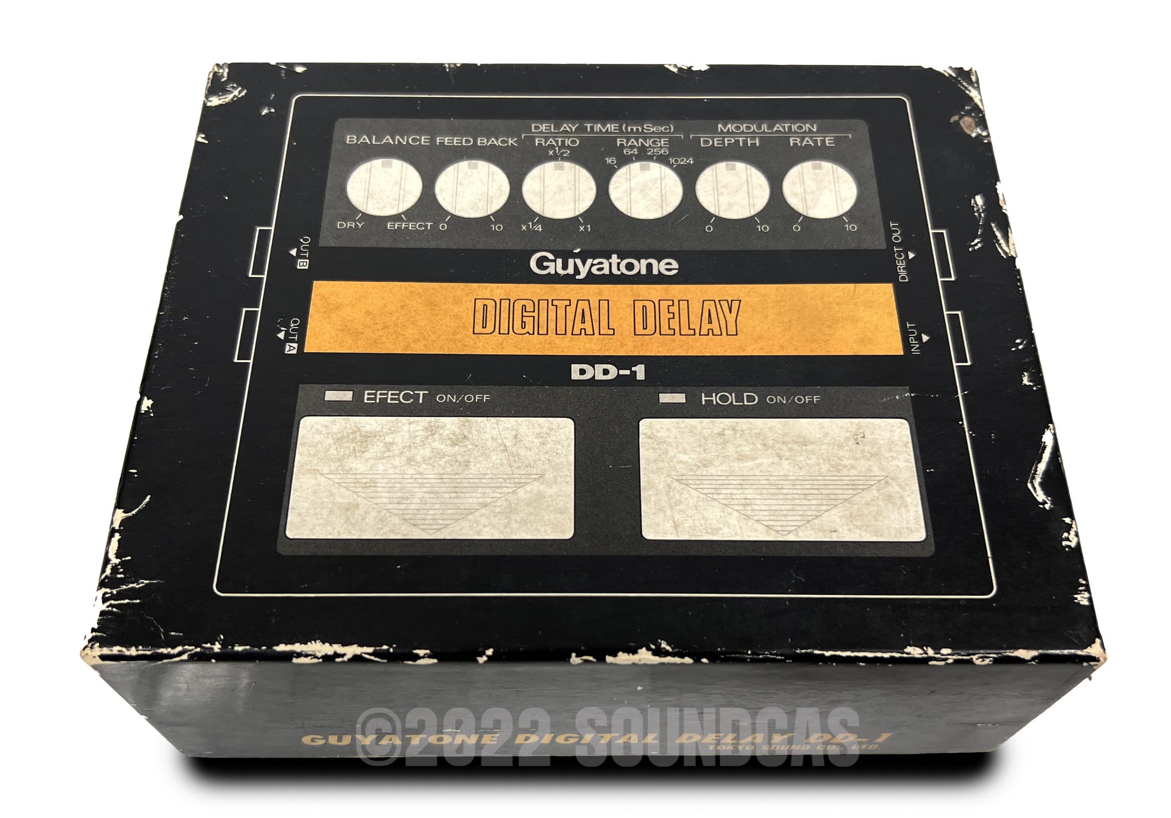 Guyatone DD-1 Digital Delay - Boxed FOR SALE – Soundgas