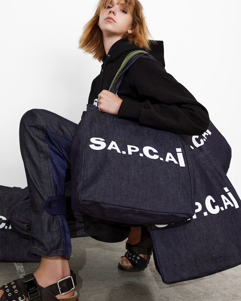 A.P.C. and Sacai Mix Denim and Nylon in New Collaboration