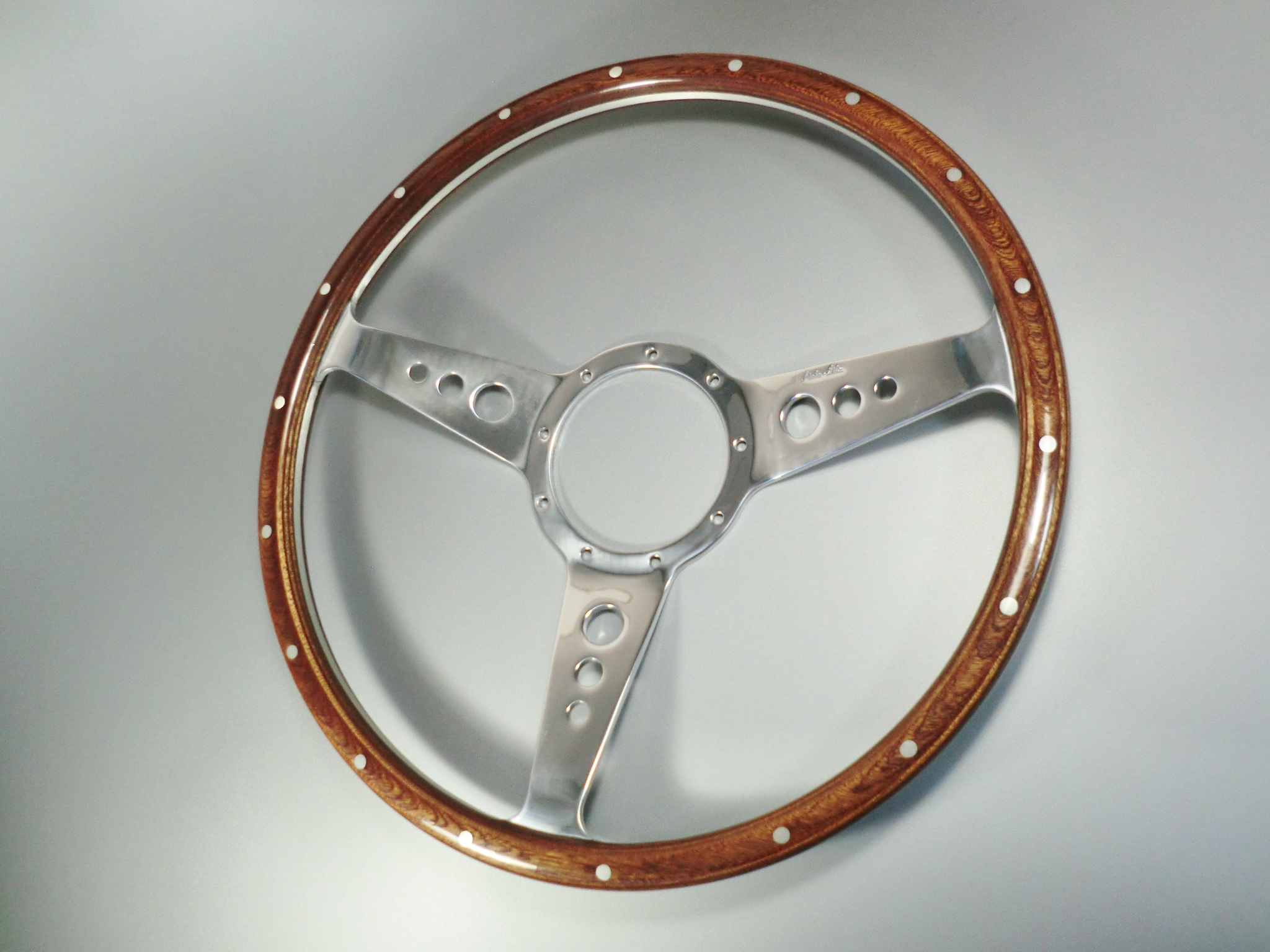 モトリタ ウッドステアリング（15”ディッシュ） | ローバーミニ