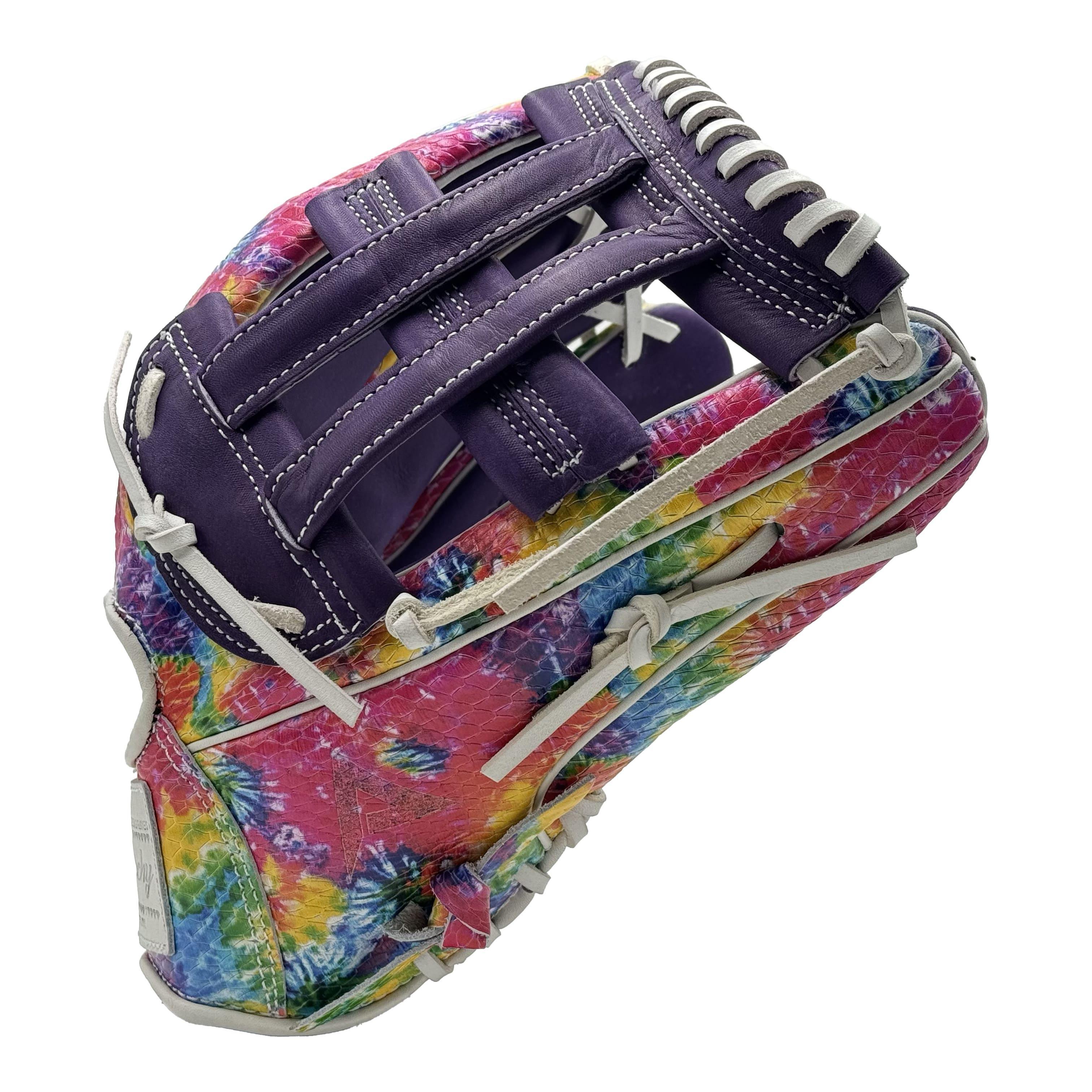 Anarchy Kip Leather Premium Softball Fielding Glove - AFG007 (Tie