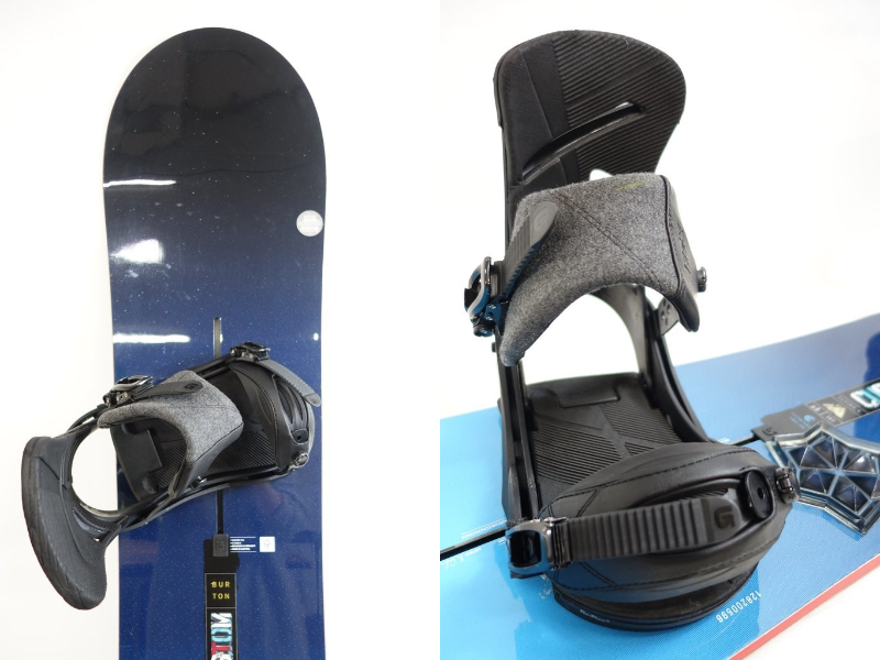 BURTON CUSTOM 】スノーボード ビンディング ブラック Lサイズ BURTON