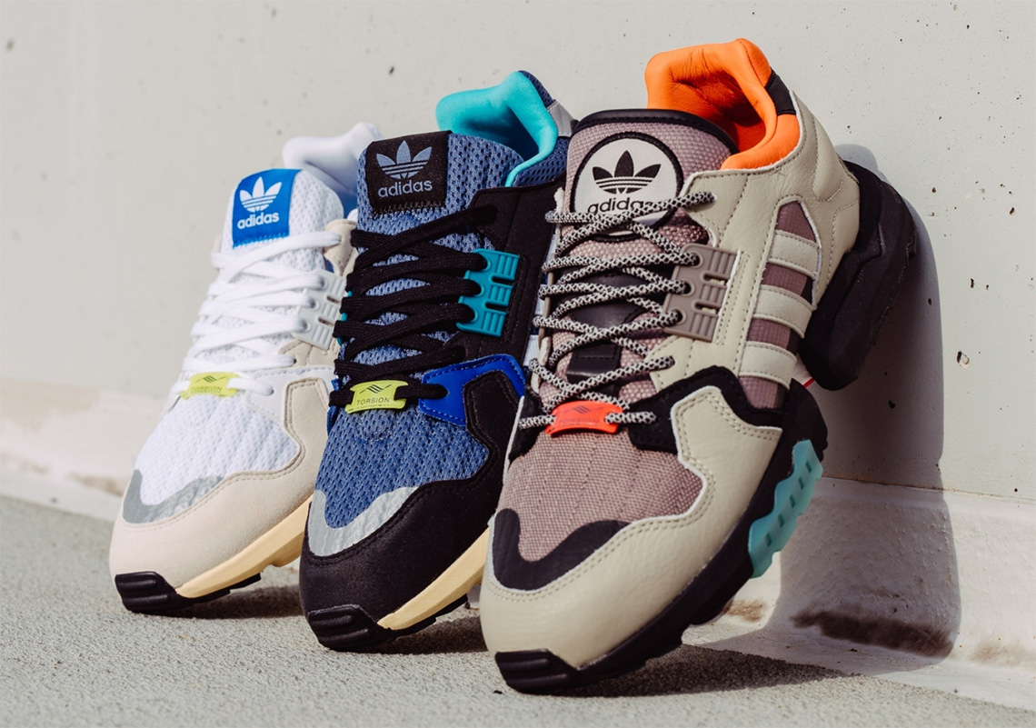 Três Novas Colorways Do ZX Torsion Serão Lançadas Em Novembro