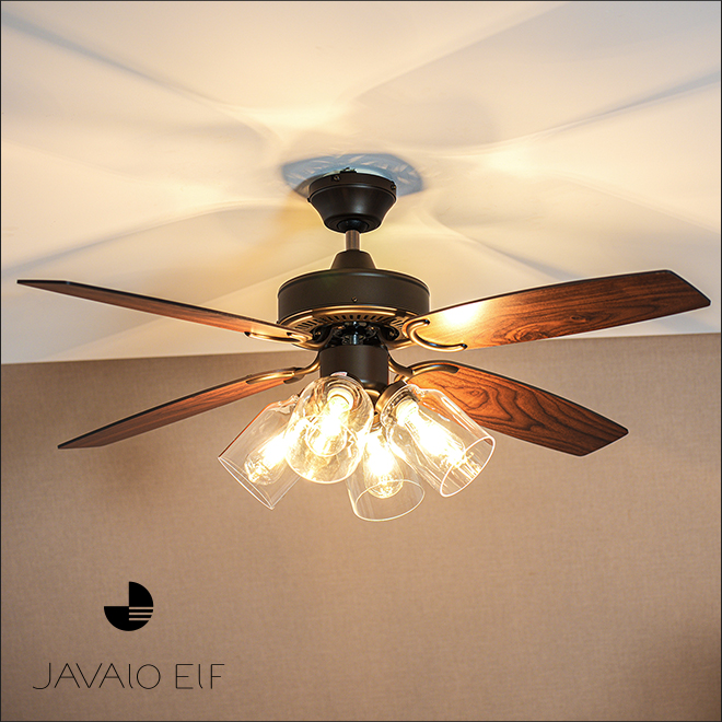シーリングファンライト ジャヴァロエルフ シーリングファン