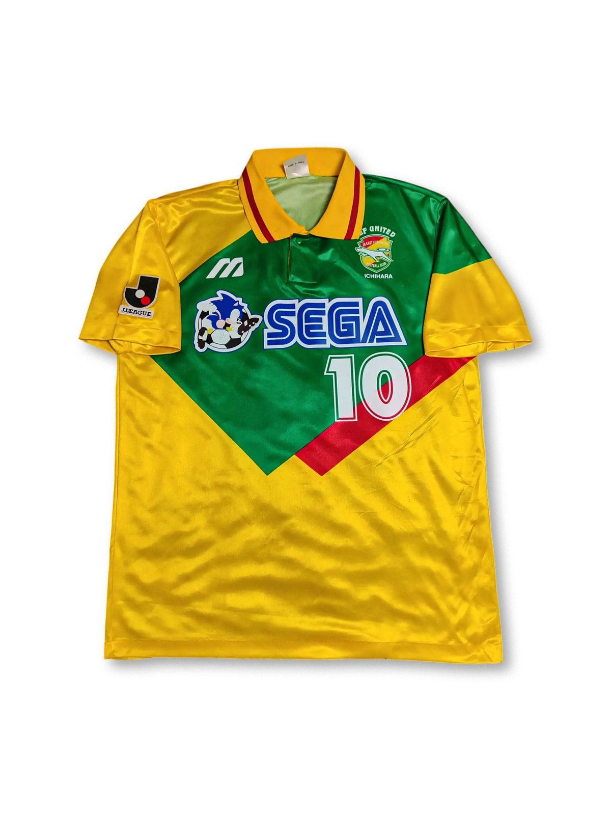 1995年 ジェフ市原 ホームユニフォーム #10 SEGA-KICKO – Kicko