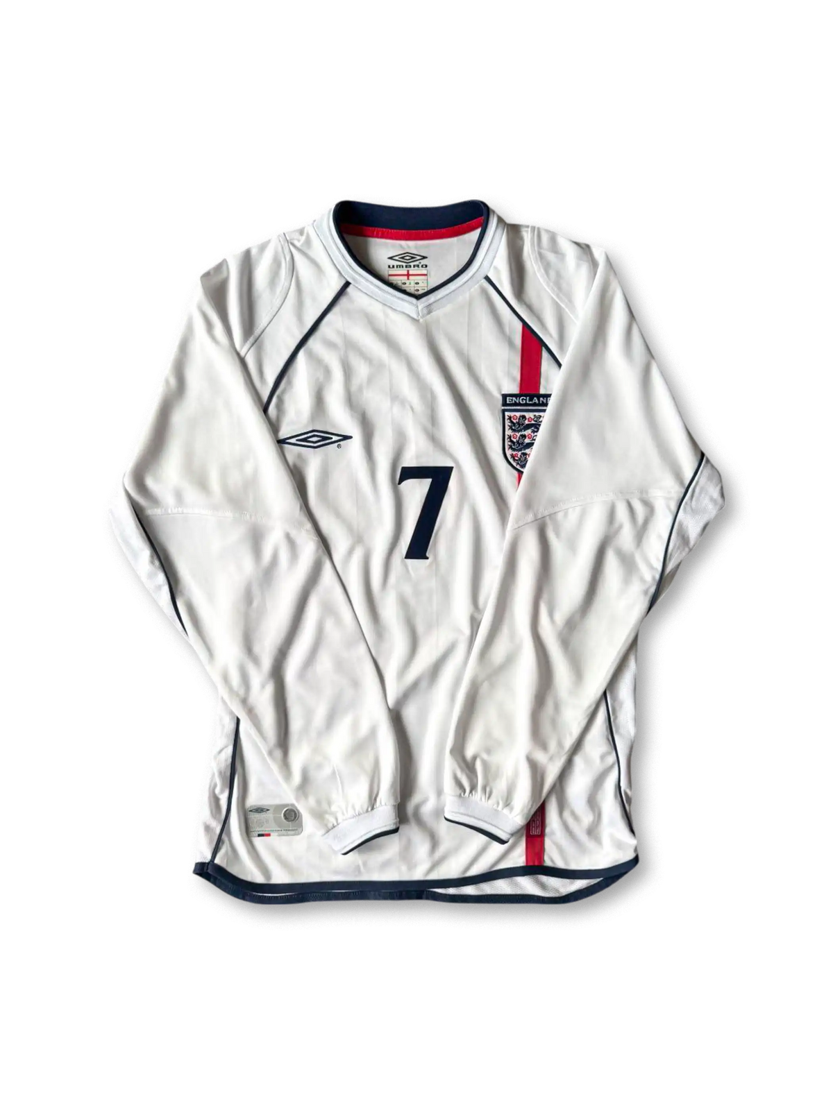 2002年 イングランド代表 ホーム デビッド・ベッカム 7番-KICKO – Kicko