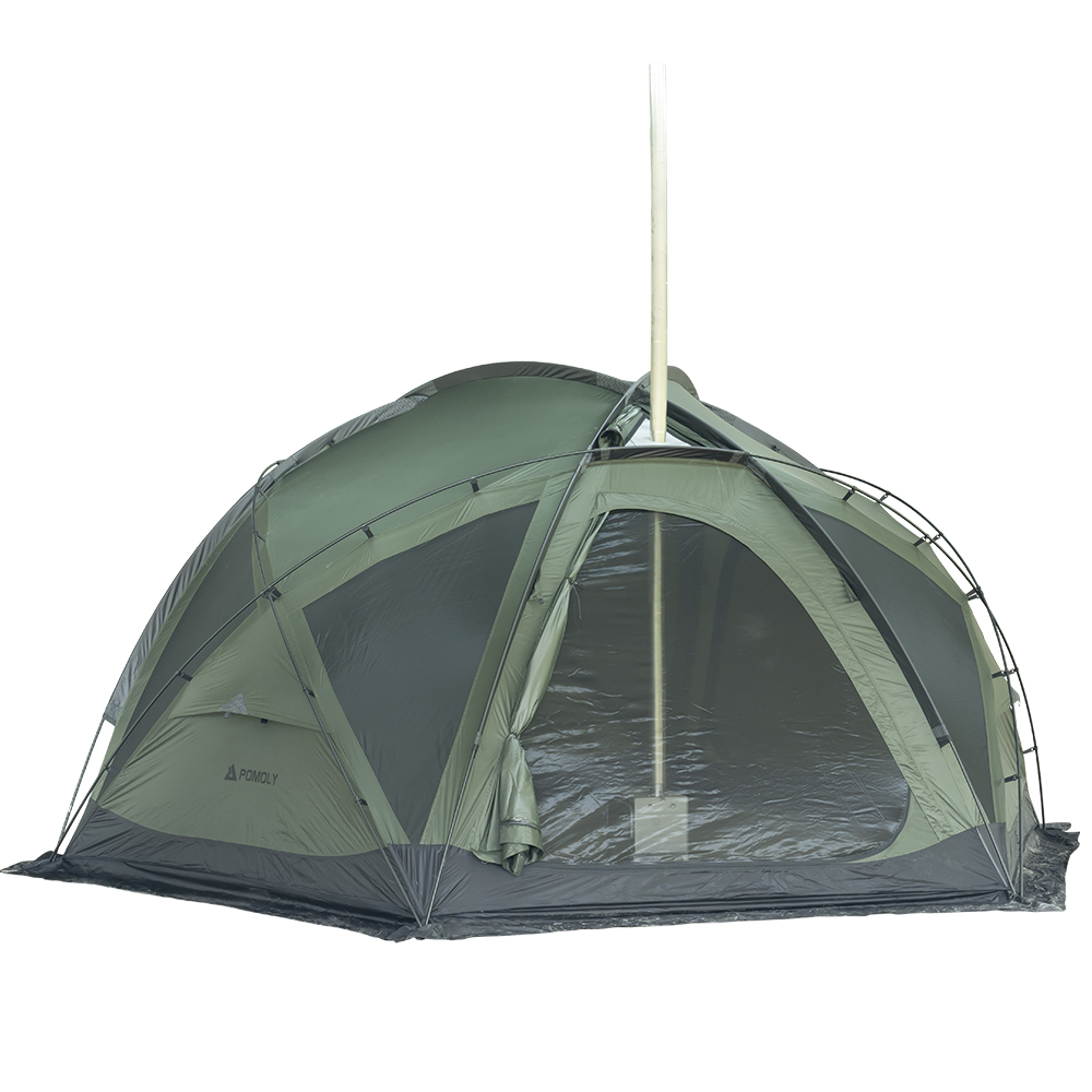 POMOLY 大型ドームテント | Dome X6 Pro ドーム型テント (Green) 4～6人用