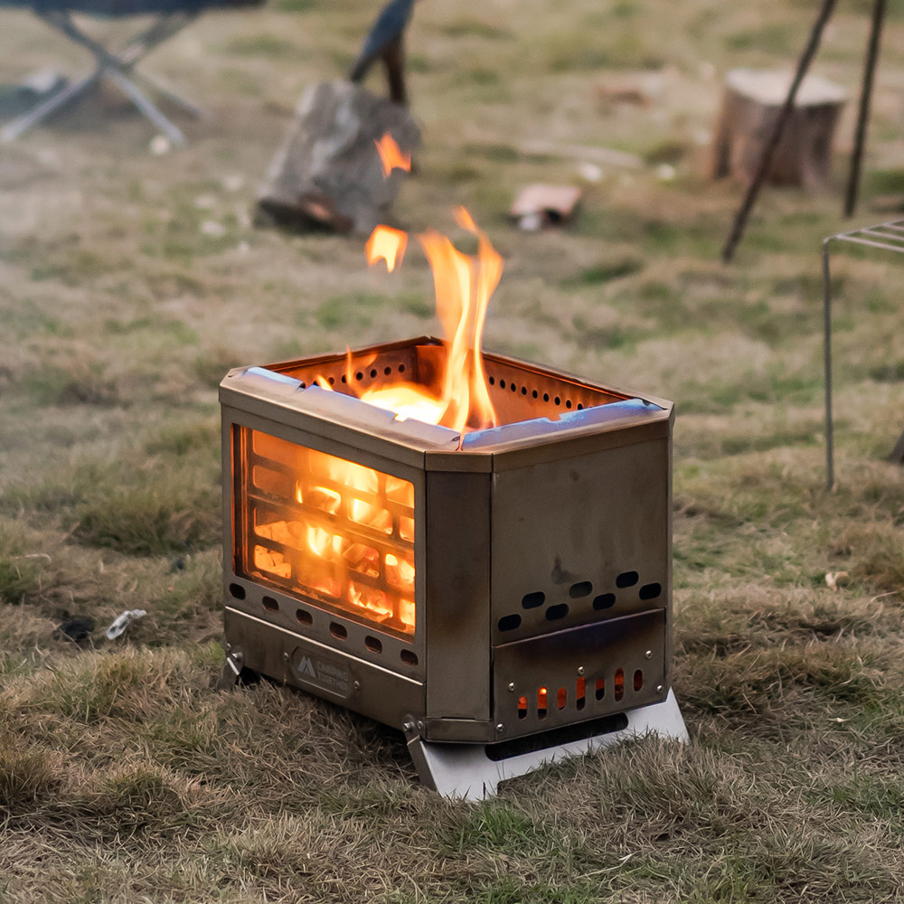 Mjölnir チタン製焚き火台|ミョルニル| POMOLY x CAMPING TOGETHER