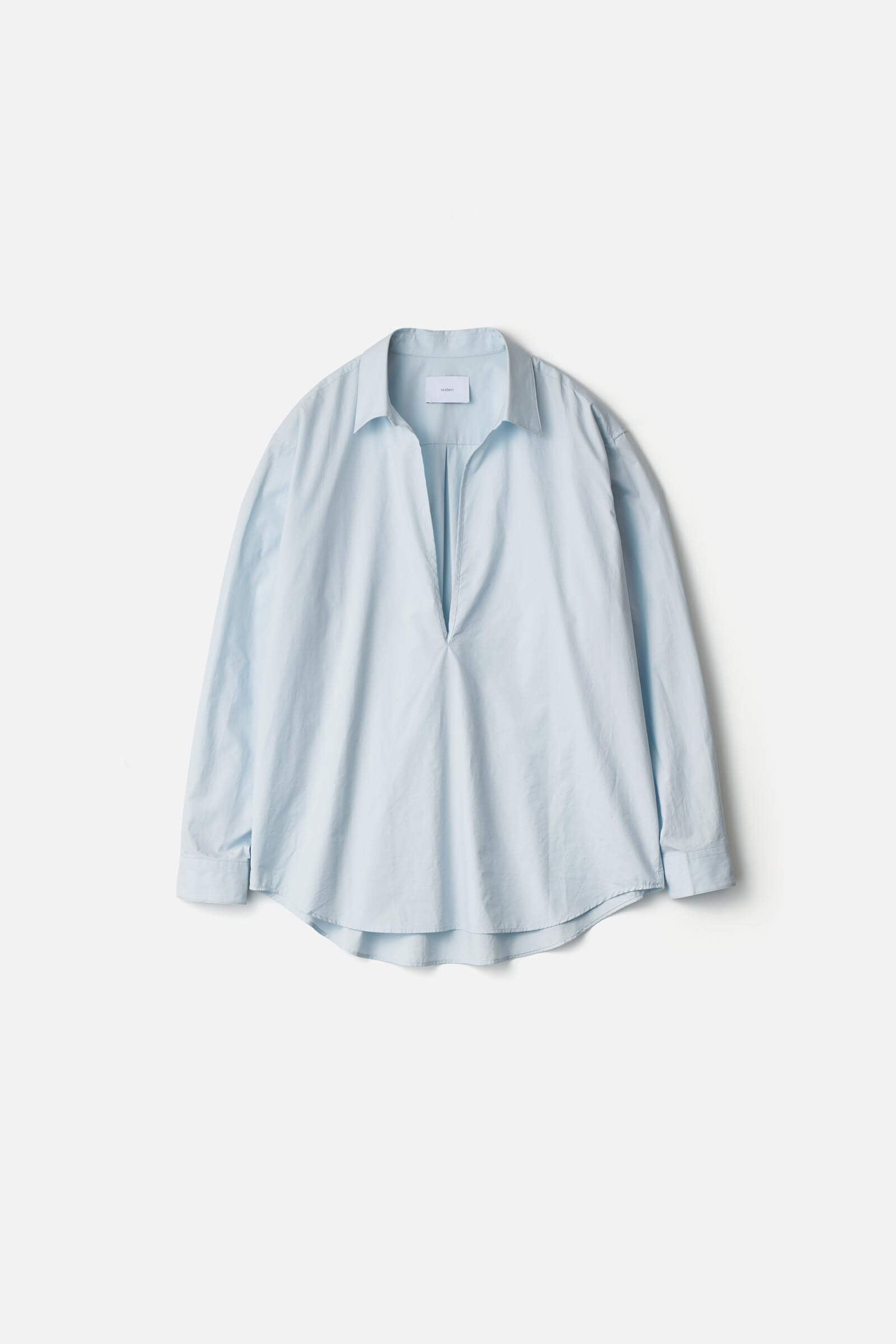 SUVIN COTTON OVERSIZED SKIPPER SHIRT – ssstein