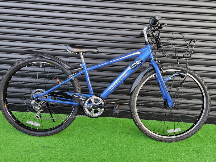 18】子供用自転車 子供車 DRIDE ブルー 20インチ 外装変速付き 18