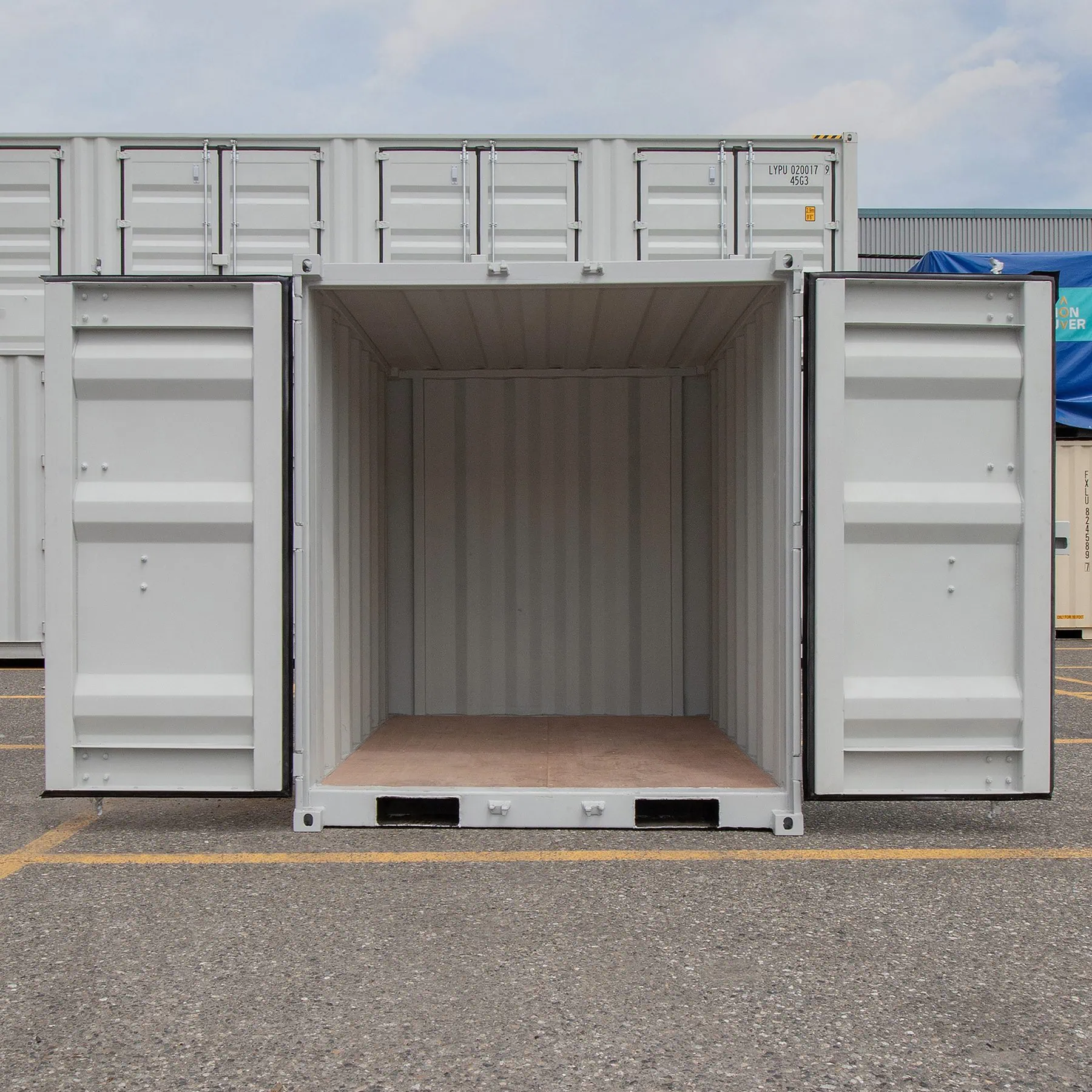 7′ “MINI CUBE” New Shipping Container - CUSTOM CUBES