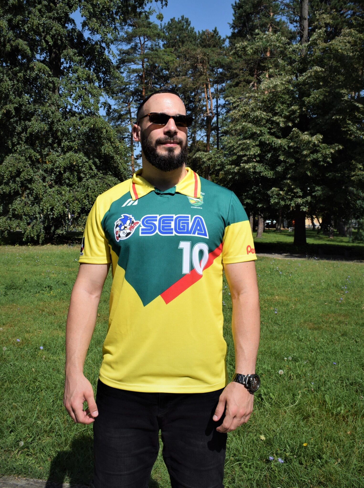JEF United Retro Jersey 1993/94 | Vintage SEGA Shirt Littbarski