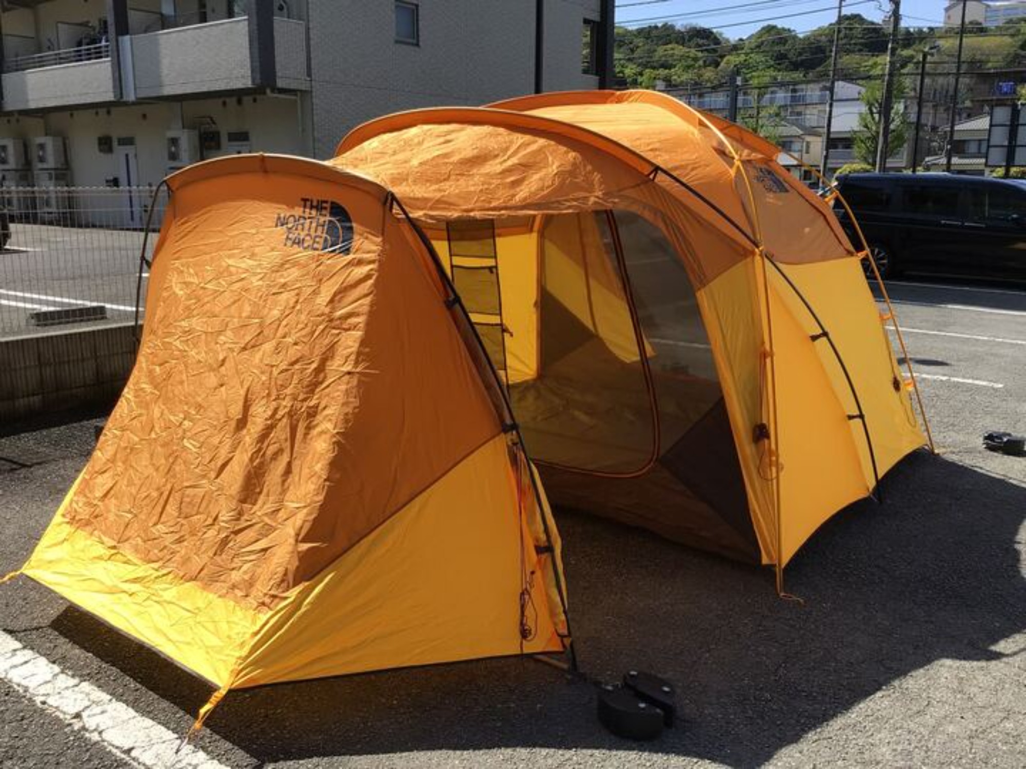 夏用の新幕にいかかですか？設営が簡単すぎるノースフェイス ワオナ6