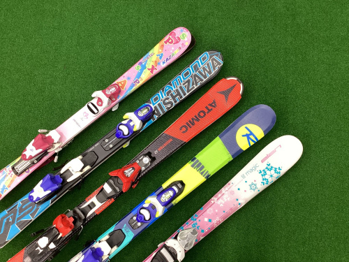 キッズ ジュニア KAZAMA スキー 110cm 3点セット ＋ おまけ キッズ