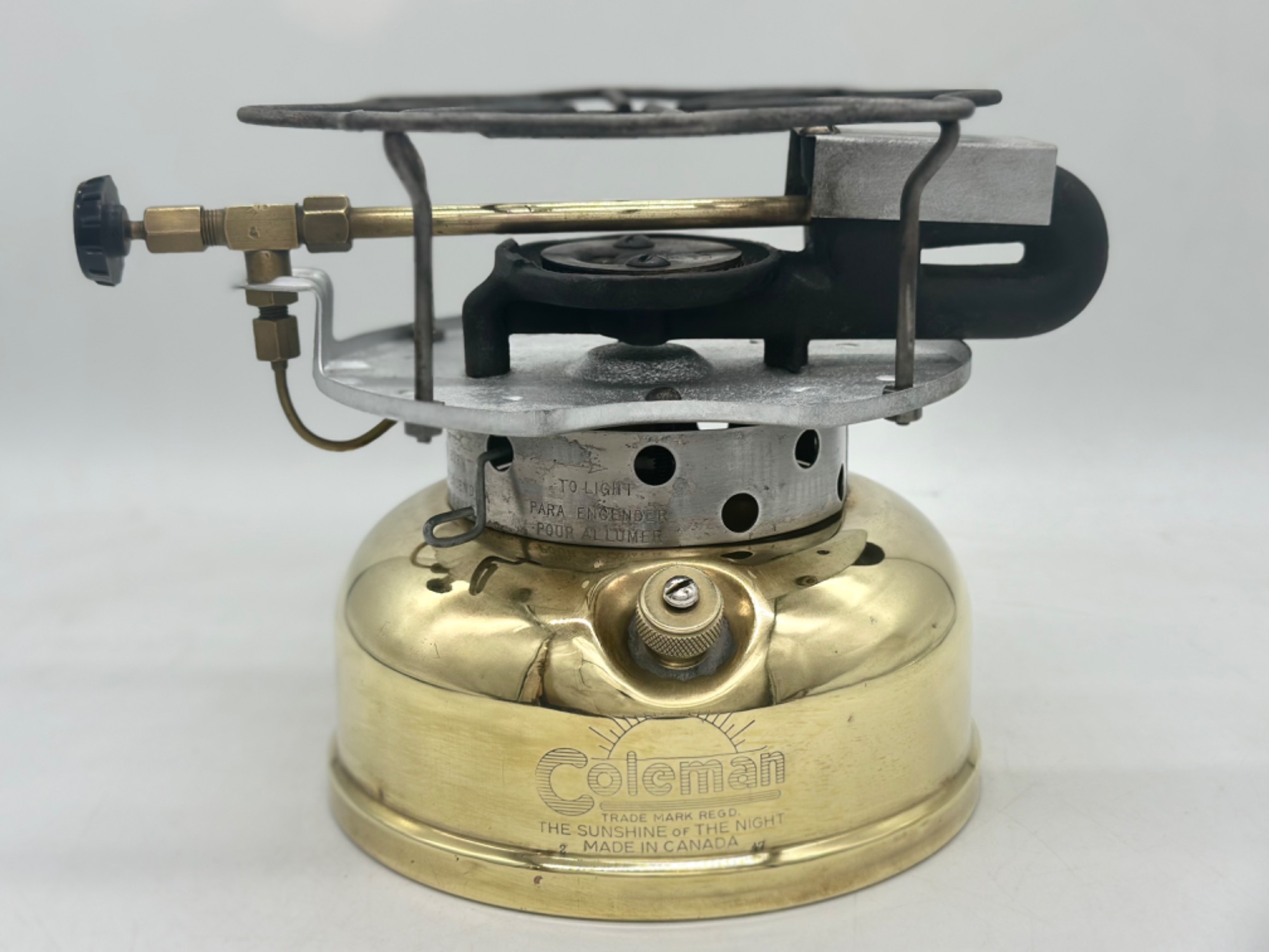 真鍮が輝くカナダコールマン！1947年2月製スピードマスター500[2024.05