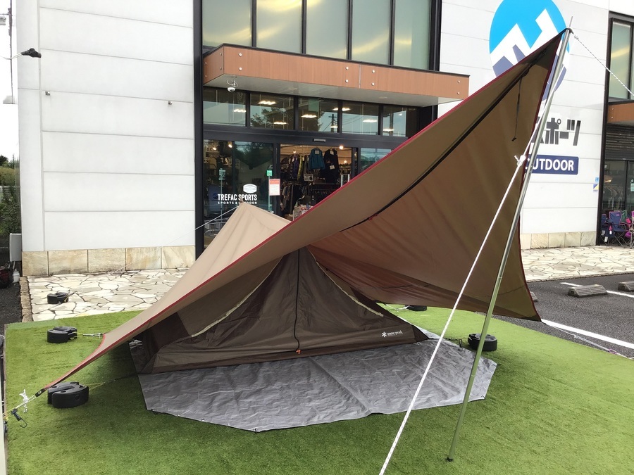 ヘキサイーズ【グランドシート付き！】使用回数5回