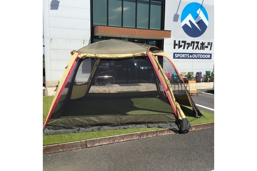 OGAWA CAMPAL(オガワキャンパル)のドームシェルターラナが入荷！ピスタ
