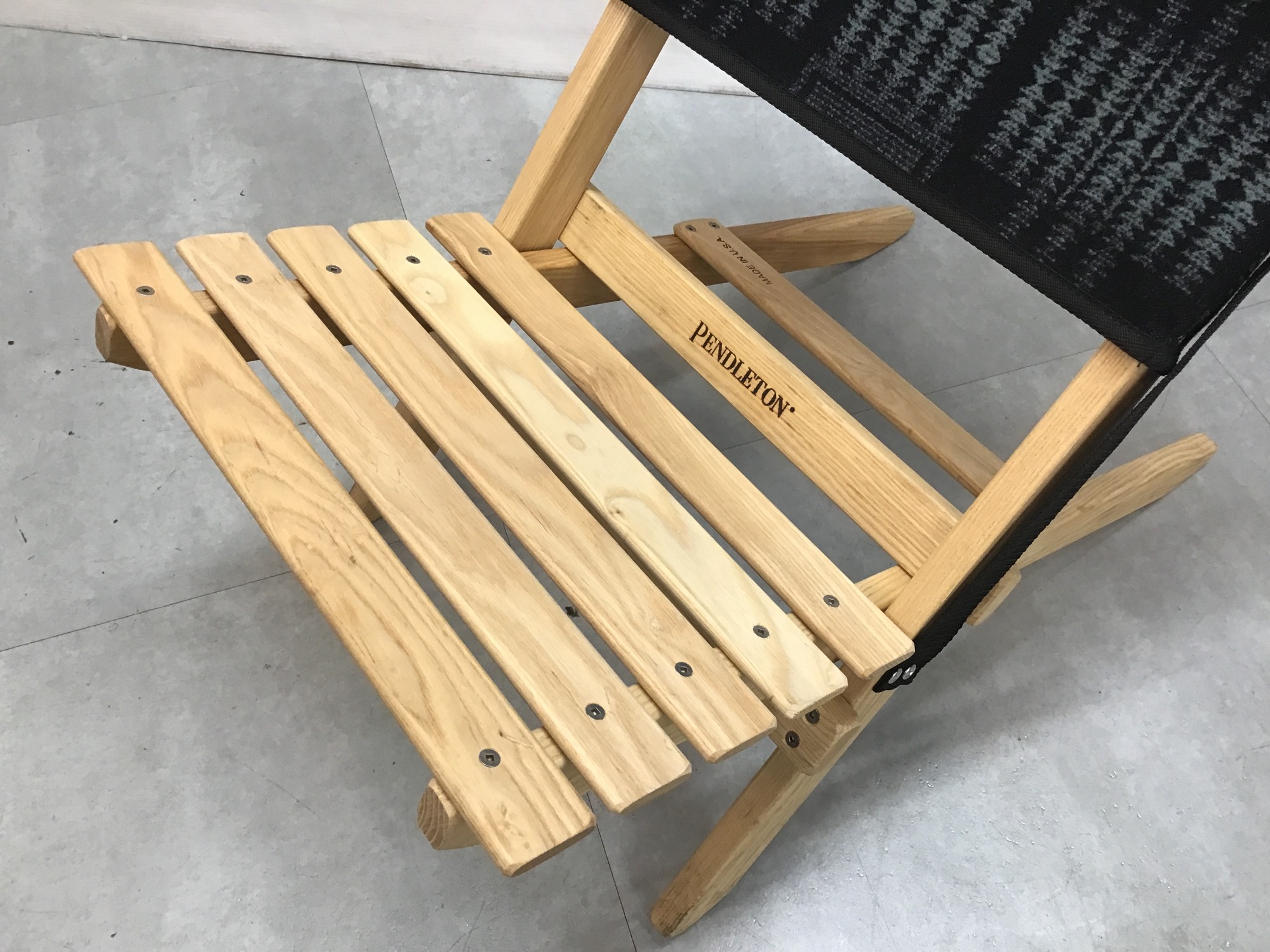 アウトドアチェア買取】ペンドルトン×ブルーリッジチェアワークス