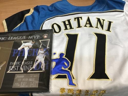 大谷翔平日ハム日本ハムファイターズ受注生産記念限定ユニフォーム新品