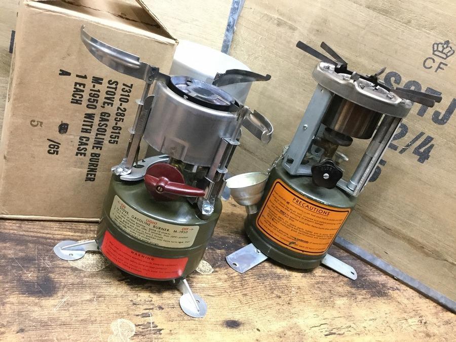 1987年製 シングルバーナー ガソリンバーナー GIストーブ 1987年製