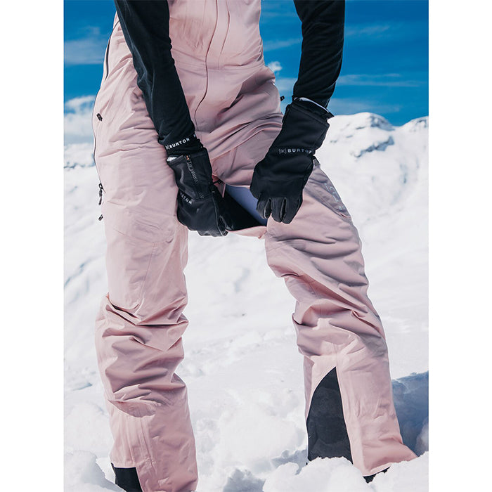 24-25 BURTON W AK KIMMY GORE-TEX 2L BIB PANTS SHADOW PINK スノーボード