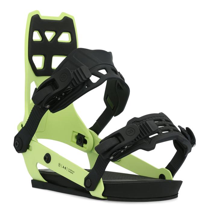 23-24 RIDE Snowboard A - 8 Lime ライド バインディング オール
