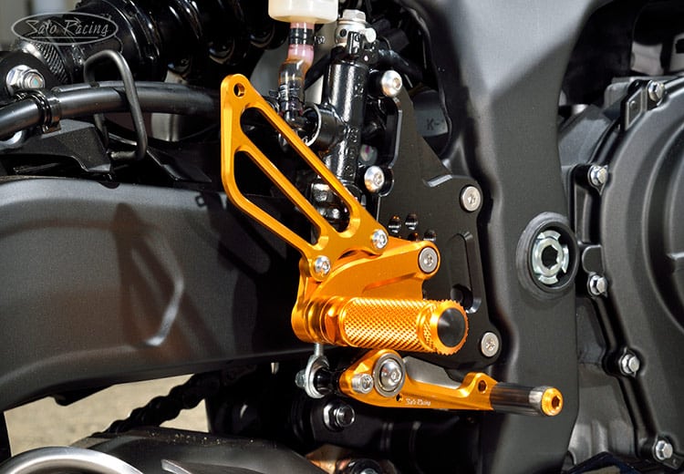 Sato Race Concept Rear Sets Kawasaki ZX-25R / ZX-4RR