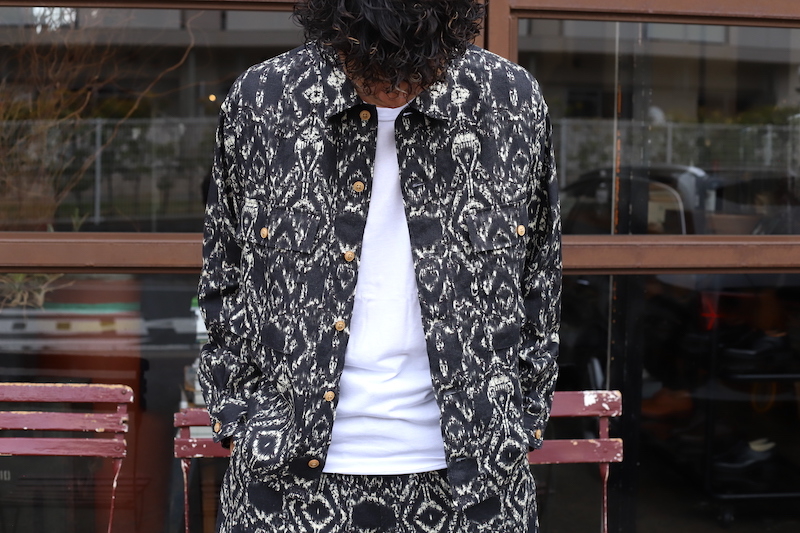 TRIBAL PRINT SET UP [ Nigel Cabourn ] - spares