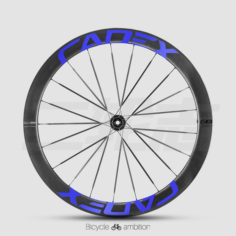 CADEX 50 Ultra Wheel Rim Decals Stickers | Road Bike Carbon Wheelset C