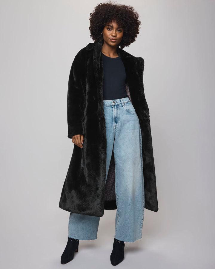 Lucia Long Fur Coat | Splendid