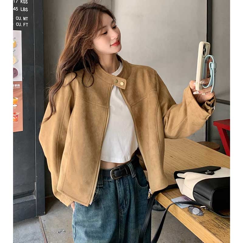 ☆彡コスチュームナショナルの柔らかいレザージャケット/ベージュ38/S