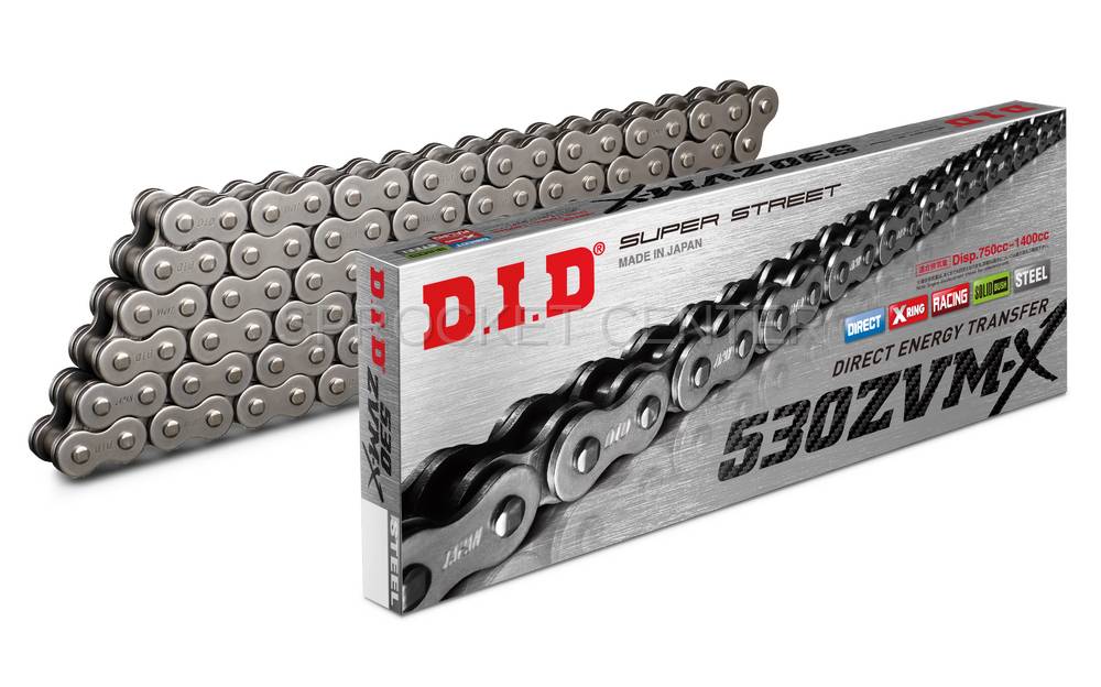 KAWASAKI ZX-14 (06-11) DKH001 - DID 530 X'ring Chain & Steel