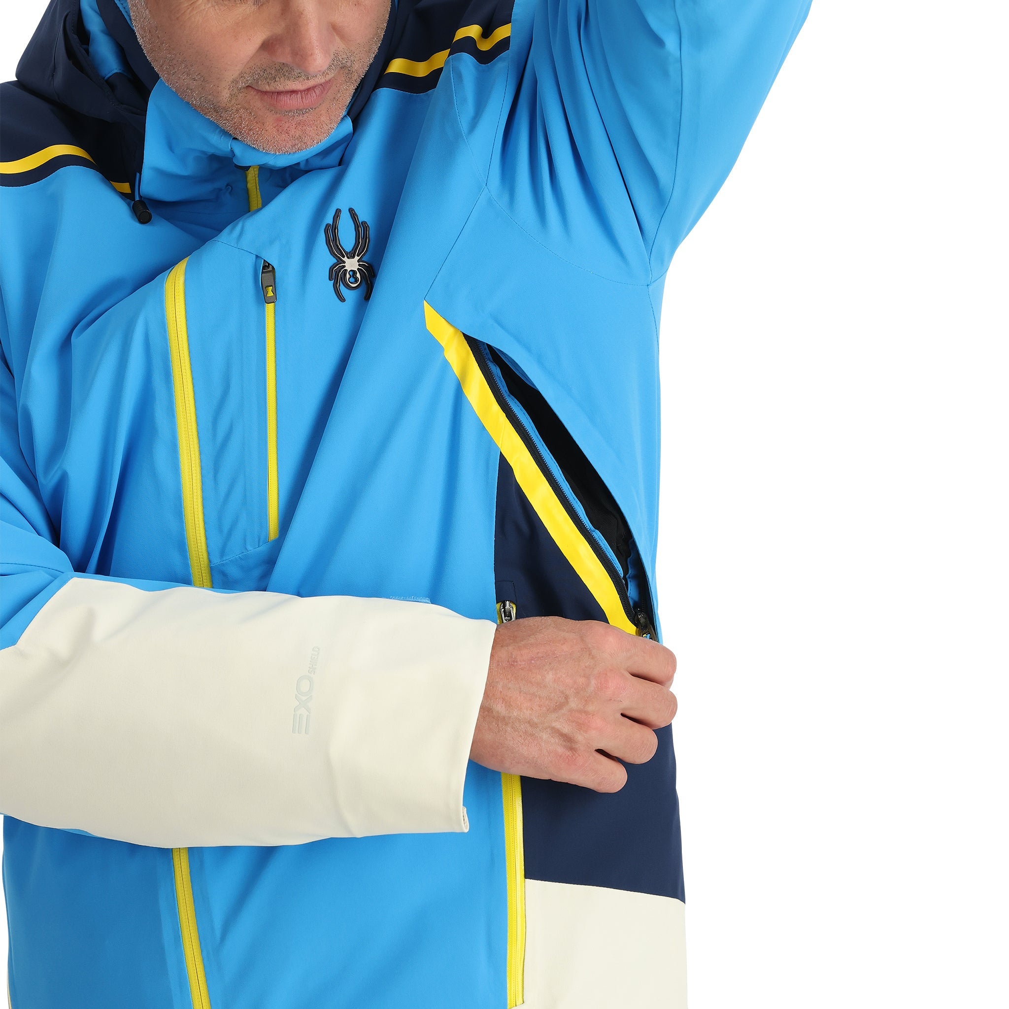 SPYDER スキーウェア 青 エントリーでP最大17倍！21日23時59まで