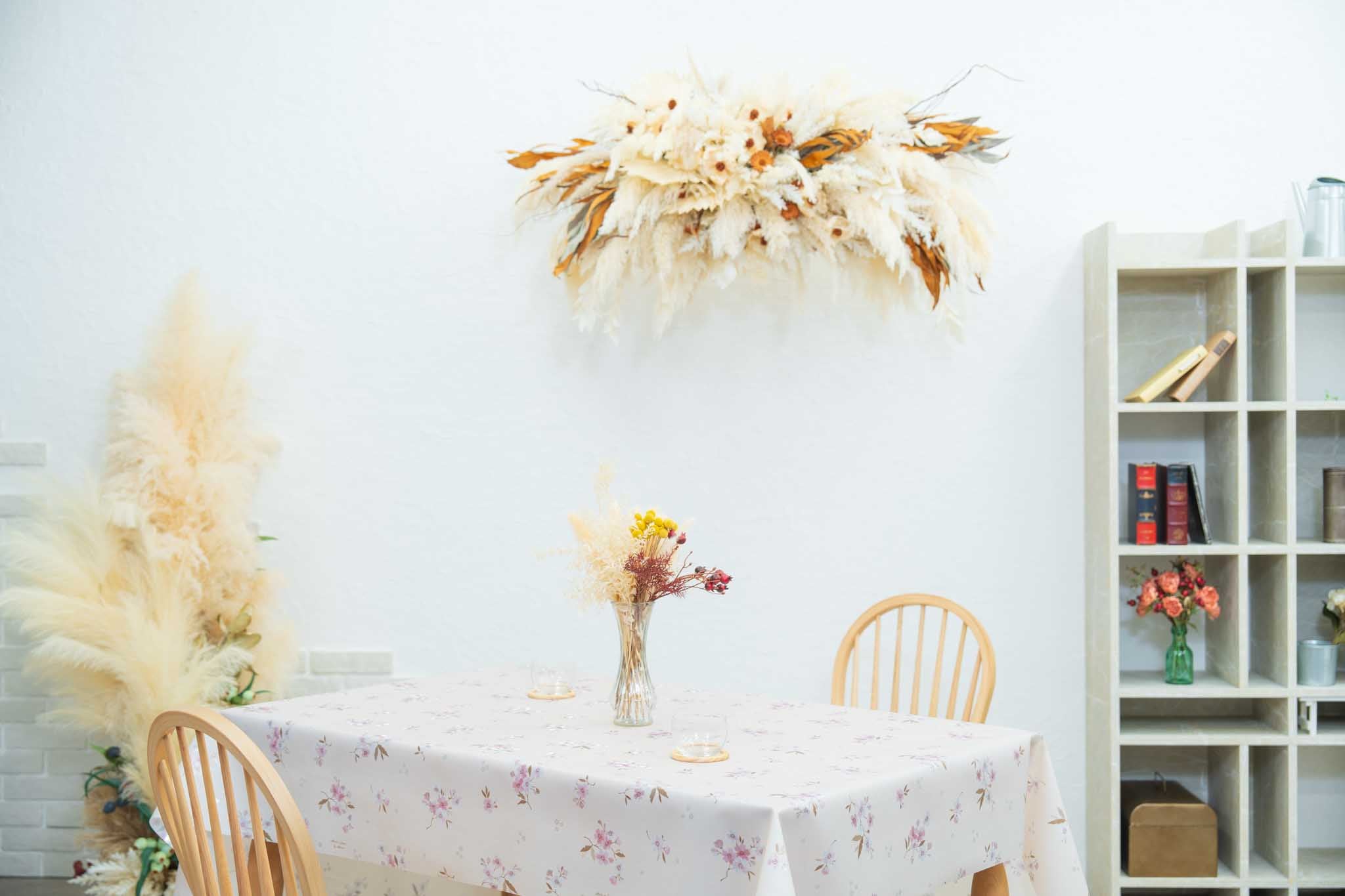 テーブルクロス さくら ピンク （幅 約135cm×長さ10cm単位