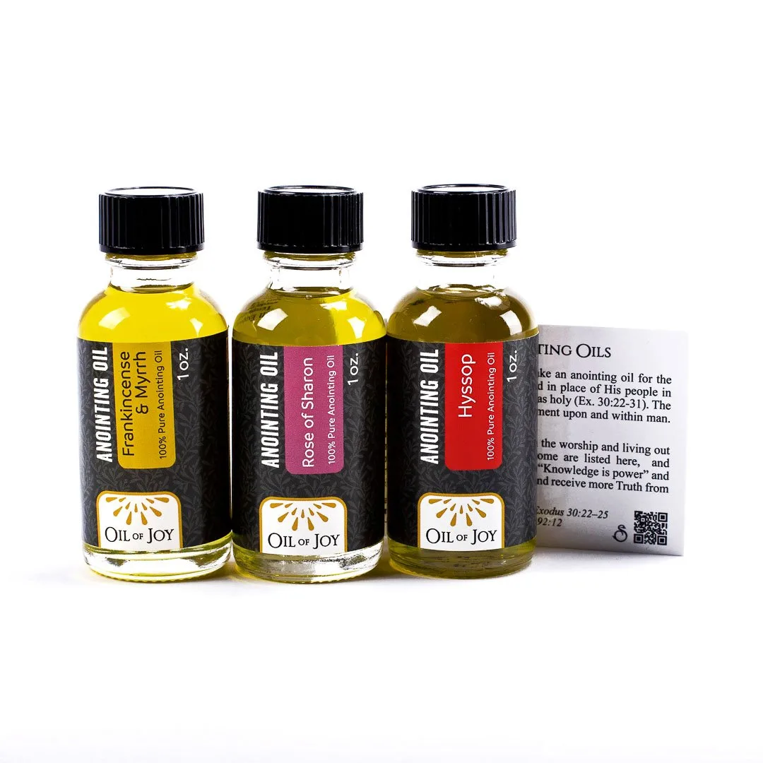 Best Seller Assorted Anointing Oil - 1oz 3 PC