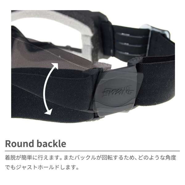 サバイバルゲーム用タクティカルゴーグル [SG-2280CLA BK] | 【公式