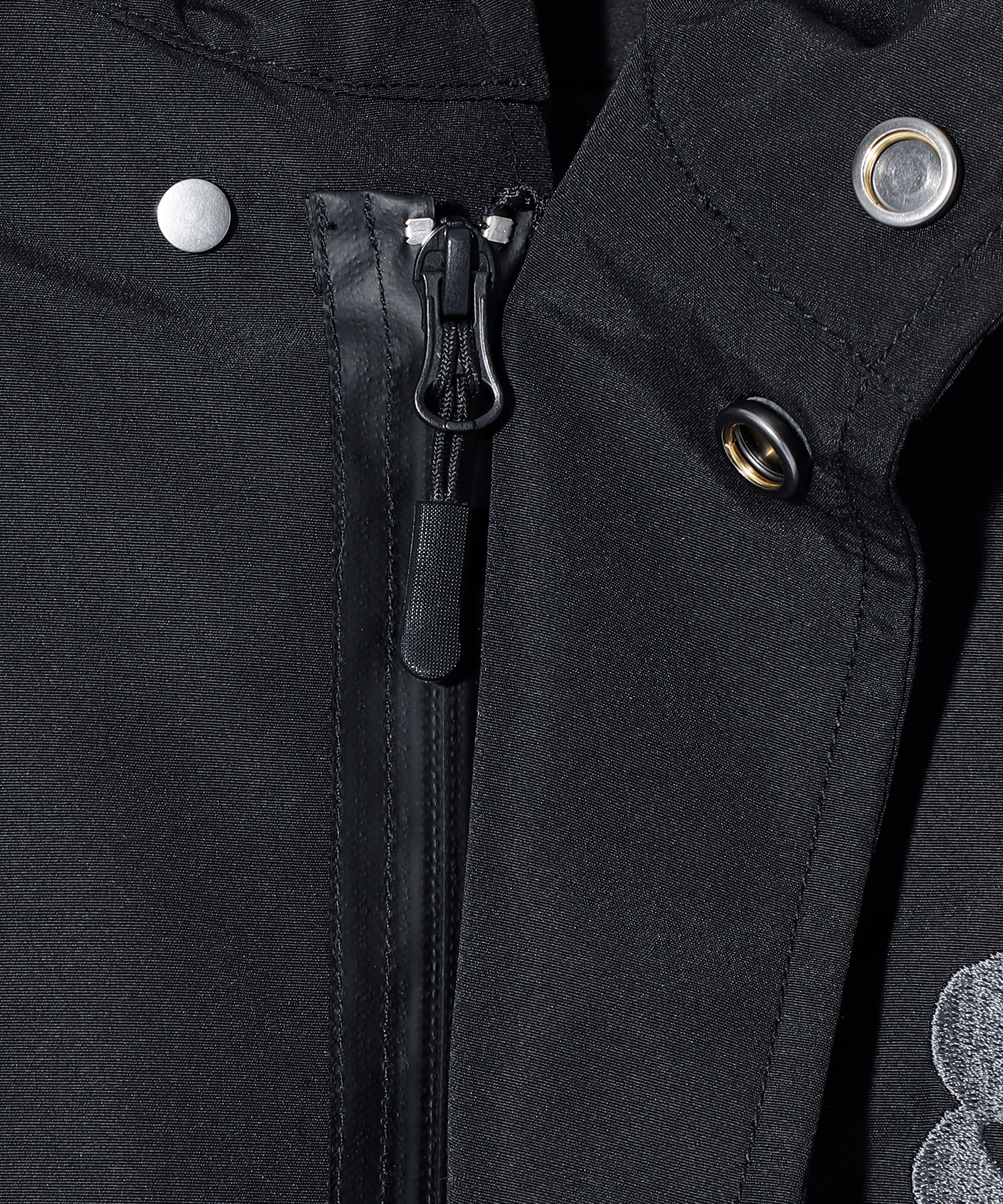 FISHTAIL MODS COAT (GRAPHIC)［BLACK］ | SWITCHBLADE