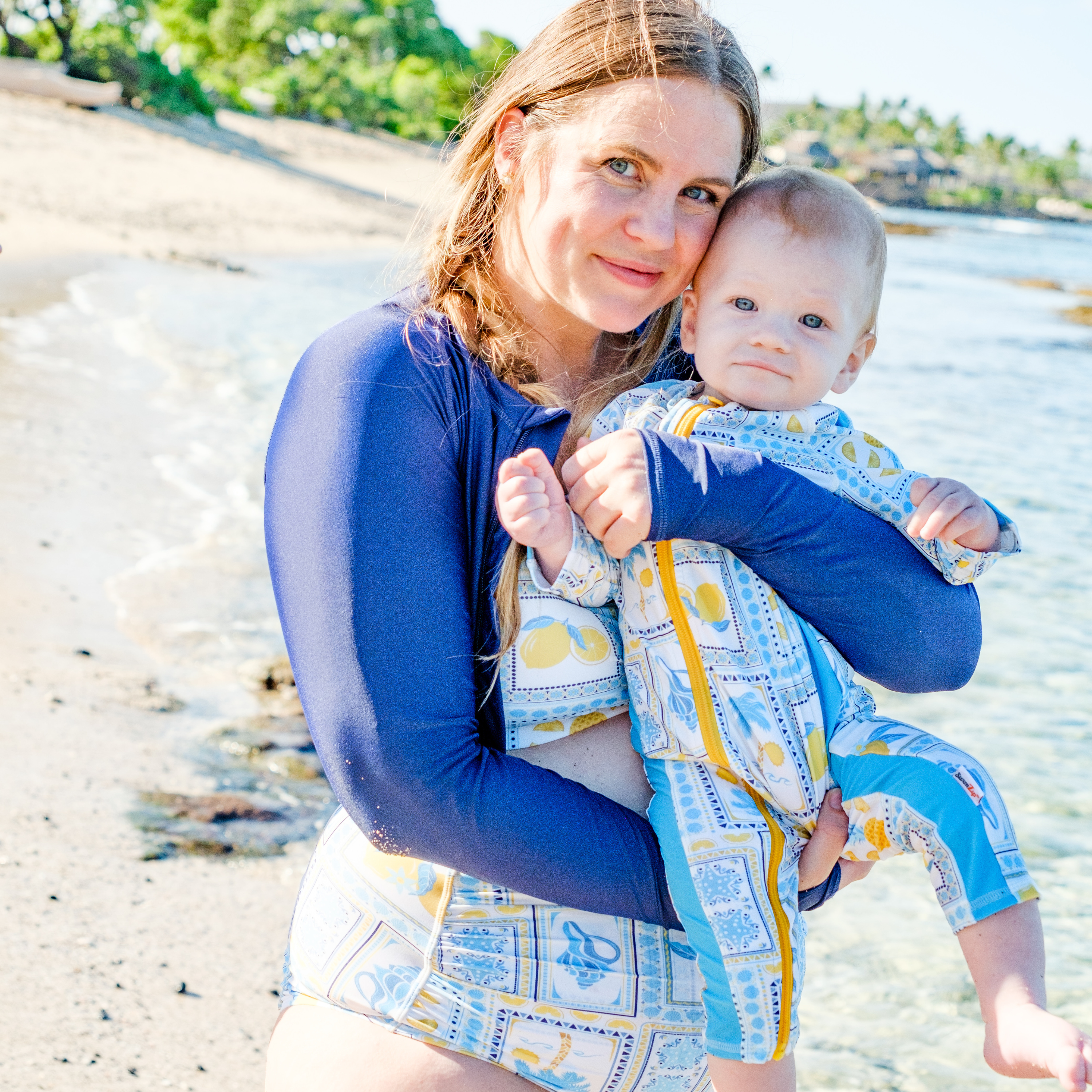 Sunsuit - Long Sleeve Romper Swimsuit | 