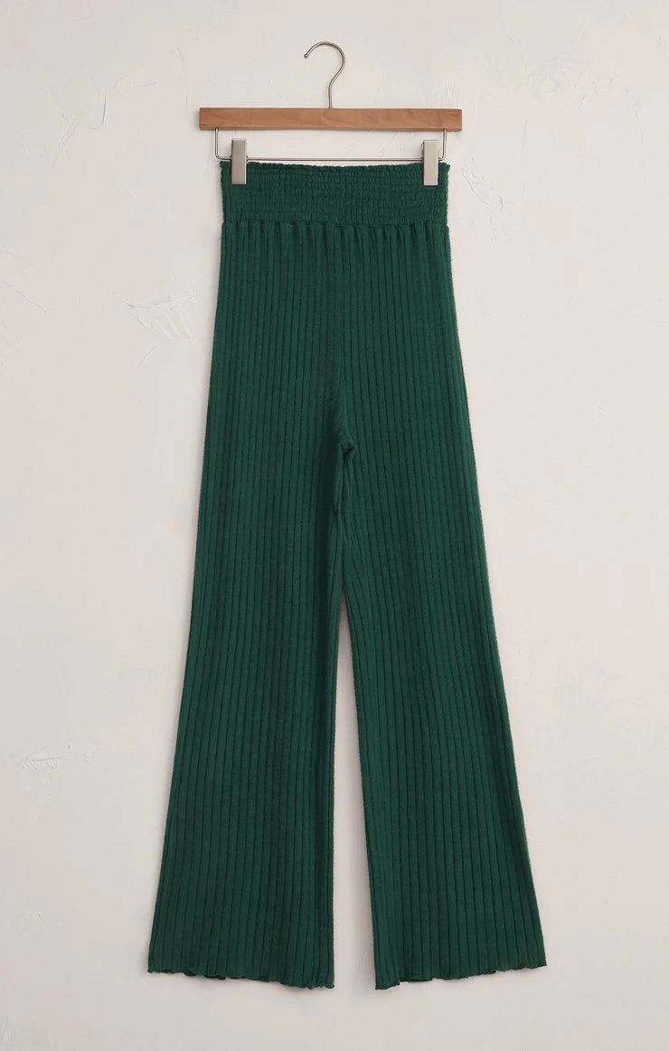 Z SUPPLY - DAWN SMOCKED RIB PANT MISTLETOE – swirlboutique