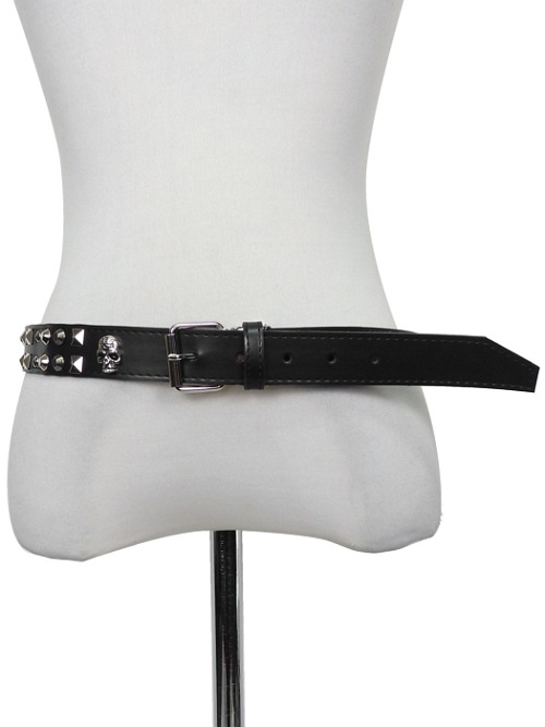CDJapan : BLACK PUNK STUDS Belt (F) SD19047-101 SEX POT ReVeNGe