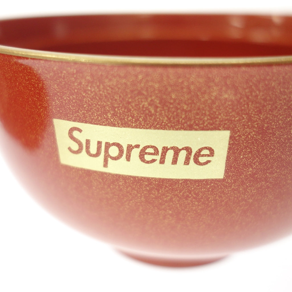 極美品◇シュプリーム お椀 汁椀 食器 赤系 Zoni Gritter Bowl Supreme