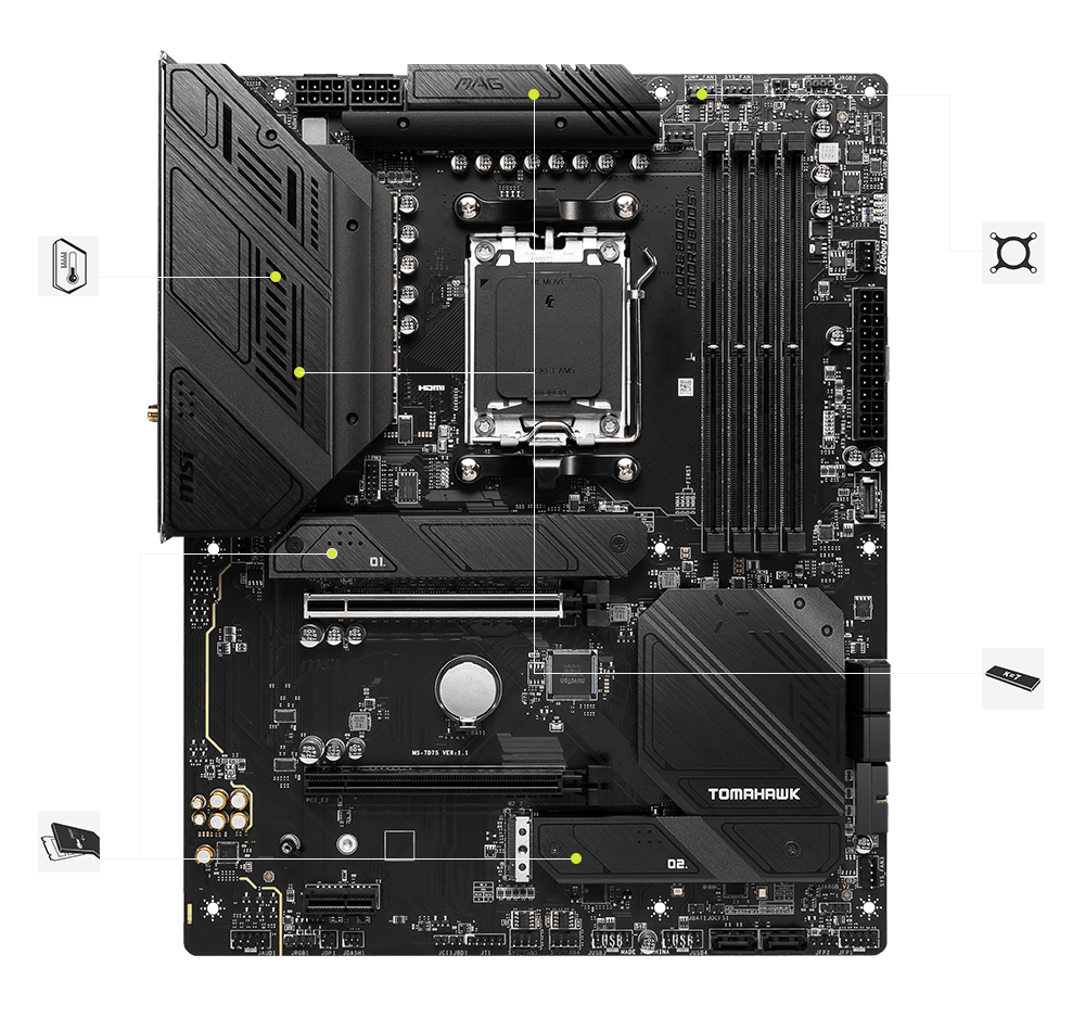 MAG B650 TOMAHAWK WIFI