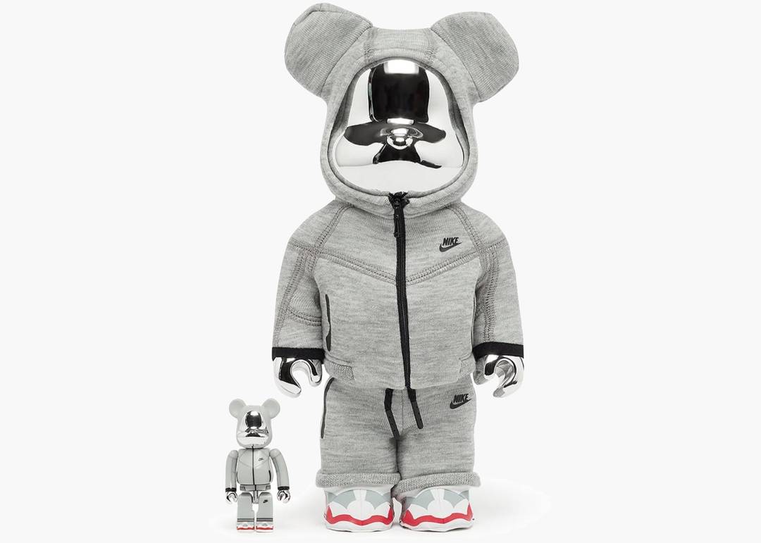 Bearbrick x Nike Tech Fleece N98 100% & 400% Set | Hype Clothinga