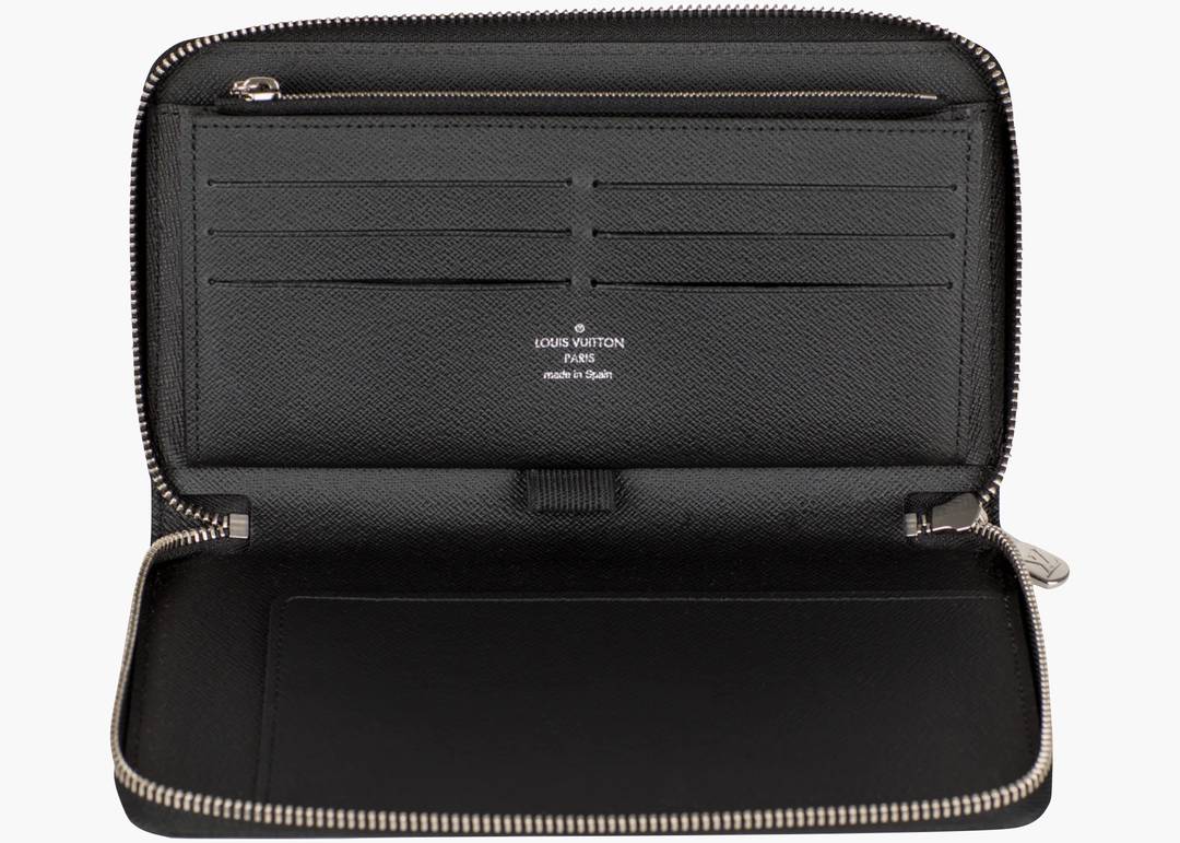 Louis Vuitton X Supreme Zippy Organizer Epi Black