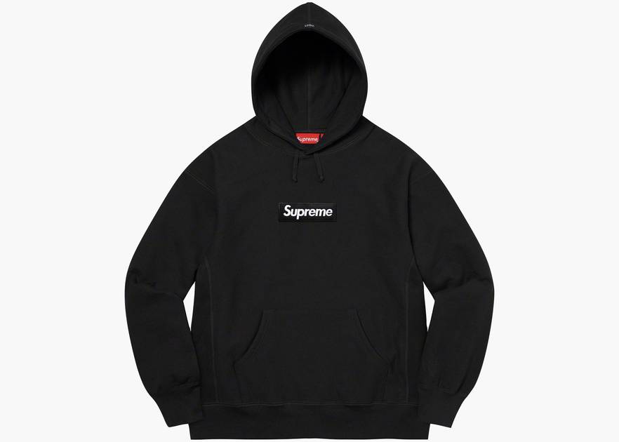 Supreme Box Logo Hooded Sweatshirt (FW21) Black | Hype Clothinga