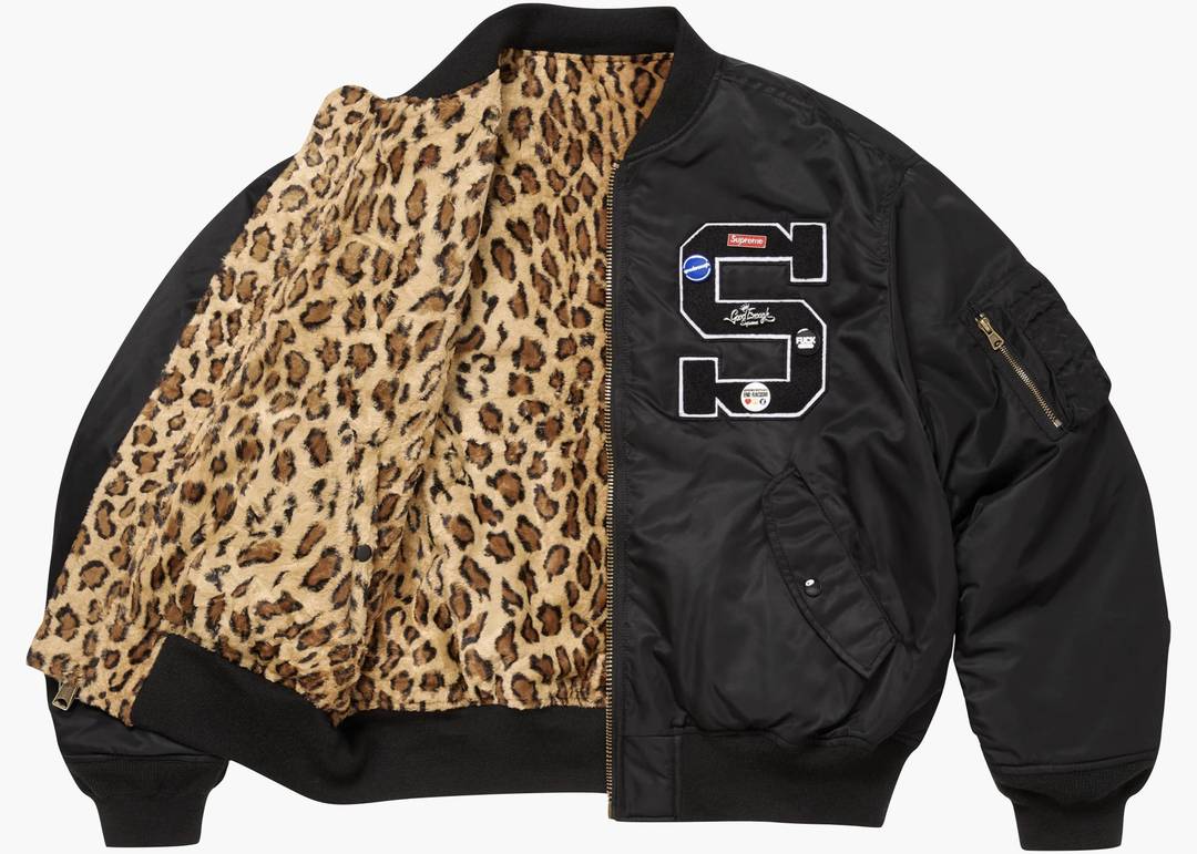 Supreme GOODENOUGH Reversible MA-1 Black | Hype Clothinga
