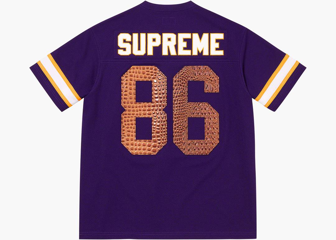 Supreme Floral Soccer Jersey パープル Mサイズ Supreme Floral