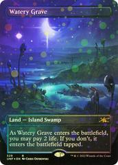 Watery Grave [Galaxy Foil] #529 Prices | Magic Unfinity | Magic Cards